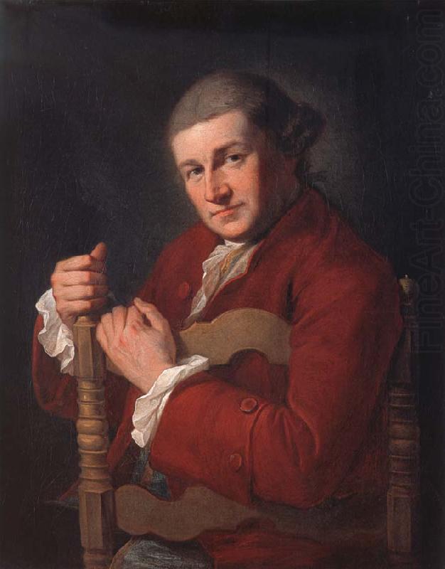 Angelika Kauffmann Bildnis David Garrick china oil painting image